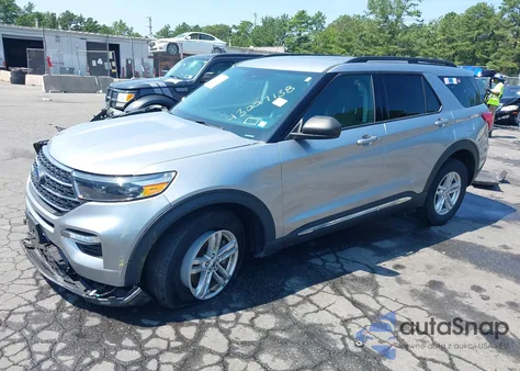 2022 Ford Explorer Xlt z USA, uszkodzony, nr VIN 1FMSK8DH2NGA29480